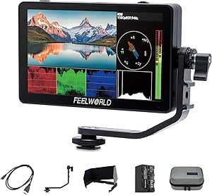 Feelworld F6 Plus V2 — contrôle d’image sur le terrain